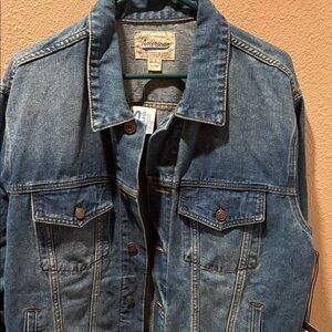 Men’s-NWT’S - American Denim Jacket, Men’s XLG, Jean jacket, blue